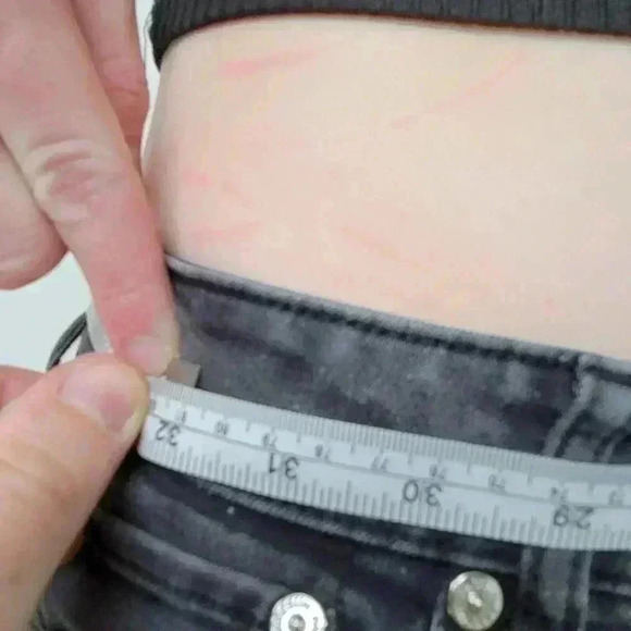 Pacsun High Rise Skinniest Black Distressed Jeans - Picture 11 of 12